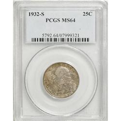 1932-S 25C MS64 PCGS