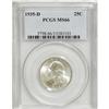 Image 1 : 1935-D 25C MS66 PCGS