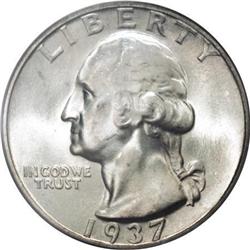 1937-D 25C MS67 PCGS