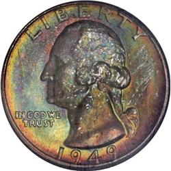 1949-D 25C MS68 Star NGC