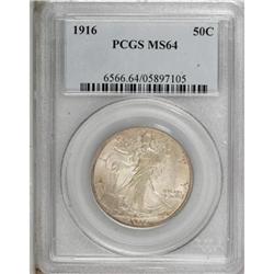 1916 50C MS64 PCGS