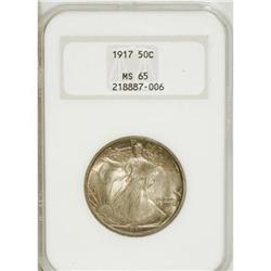 1917 50C MS65 NGC