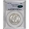 Image 1 : 1917-D 50C Obverse MS64 PCGS