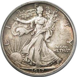 1917-D 50C Reverse MS64 PCGS