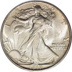 1917-S 50C Reverse MS64 PCGS