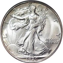 1920-D 50C MS64 PCGS