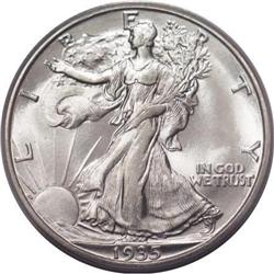 1935-D 50C MS66 PCGS