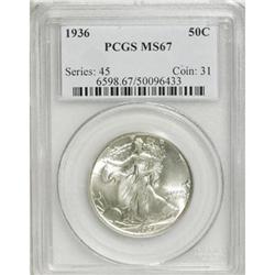 1936 50C MS67 PCGS