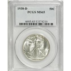 1938-D 50C MS65 PCGS