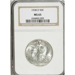 1938-D 50C MS65 NGC