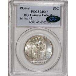 1939-S 50C MS67 PCGS