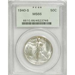 1940-S 50C MS66 PCGS