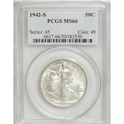 1942-S 50C MS66 PCGS