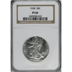 1938 50C PR66 NGC
