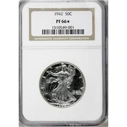 1942 50C PR66 NGC