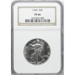 1942 50C PR66 NGC