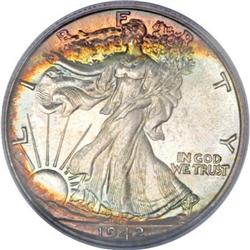 1942 50C PR68 PCGS