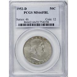 1952-D 50C MS66 Full Bell Lines PCGS