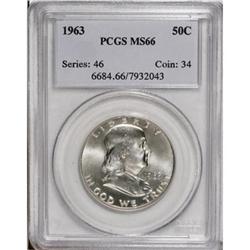 1963 50C MS66 PCGS