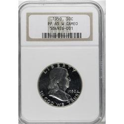 1950 50C PR65 Cameo NGC