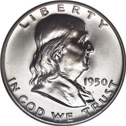 1950 50C PR66 Cameo PCGS