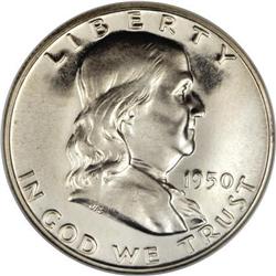 1950 50C PR67 Cameo NGC