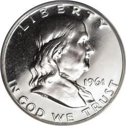 1961 50C Doubled Die PR66 PCGS