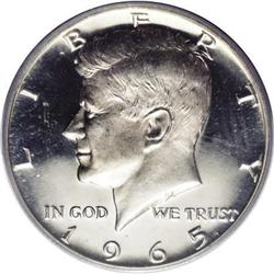 1965 50C SMS MS67 Deep Cameo PCGS