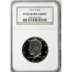 1971-S 50C PR69 Ultra Cameo NGC