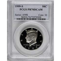 1999-S 50C Clad PR70 Deep Cameo PCGS