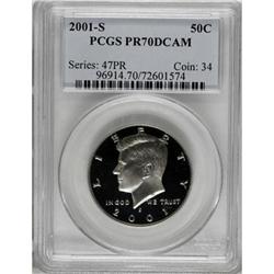2001-S 50C Clad PR70 Deep Cameo PCGS