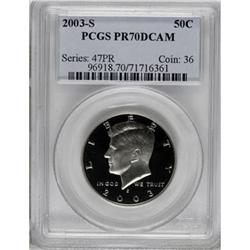 2003-S 50C Clad PR70 Deep Cameo PCGS
