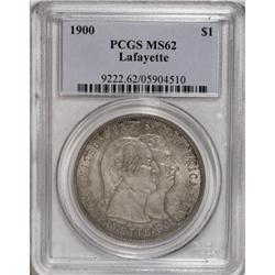 1900 $1 Lafayette Dollar MS62 PCGS