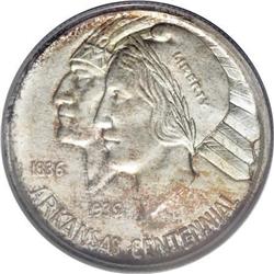 1935-S 50C Arkansas MS67 PCGS