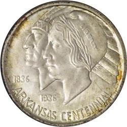 1936-D 50C Arkansas MS67 NGC