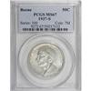 Image 1 : 1937-S 50C Boone MS67 PCGS