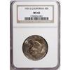 Image 1 : 1925-S 50C California MS66 NGC