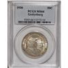 Image 1 : 1936 50C Gettysburg MS66 PCGS