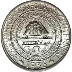 1936 50C Norfolk MS68 PCGS