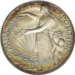 1915-S 50C Panama-Pacific MS66 NGC