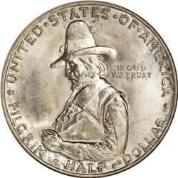 1920 50C Pilgrim MS67 NGC