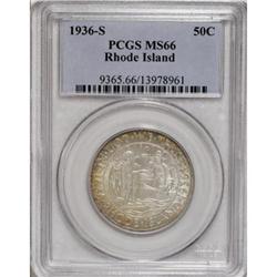 1936 SET Rhode Island PDS Set MS66 PCGS