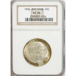 1936 50C Robinson MS66 NGC