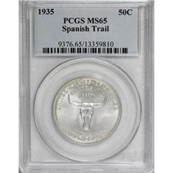 1935 50C Spanish Trail MS65 PCGS