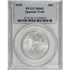 Image 1 : 1935 50C Spanish Trail MS65 PCGS