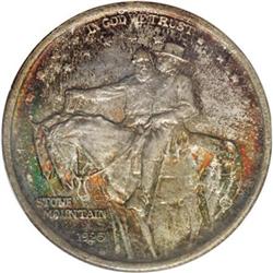 1925 50C Stone Mountain MS68 NGC