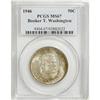 Image 1 : 1946 50C Booker T. Washington MS67 PCGS