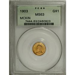 1903 G$1 Louisiana Purchase/McKinley MS63 PCGS