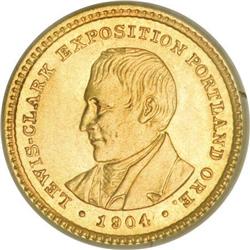 1904 G$1 Lewis and Clark MS64 PCGS