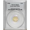 Image 3 : 1904 G$1 Lewis and Clark MS64 PCGS